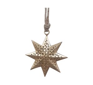 Adorno navideño Lucero calado colección India