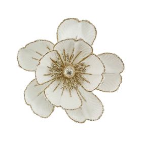 Flor blanco colección Ginger 21 cm