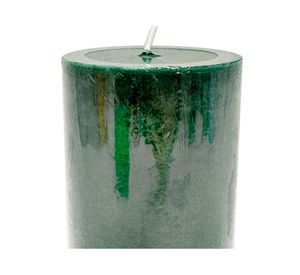 Vela Pilar mottle verde 15x6.8 cm