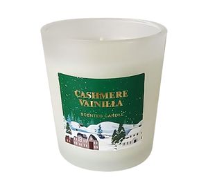 Vela con caja verde/blanco