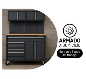 Armado de garage y banco de trabajo