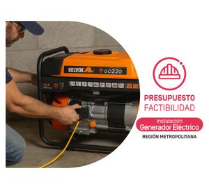 Visita de Factibilidad Instalación de Generador Eléctrico (REGIÓN METROPOLITANA)