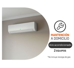 Mantención de 2 equipos de Aire Acondicionado