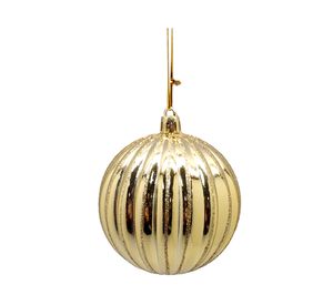 Esfera Rayas doré colección Brillos