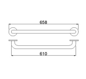 Barra de ducha Global cromo