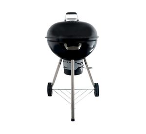 Parrilla a carbón Kettle negro