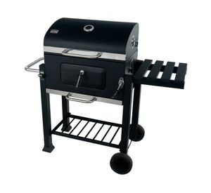 Parrilla a carbón Alabama BBQ negro