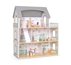 Casa de muñecas Infantil madera Dana multicolor