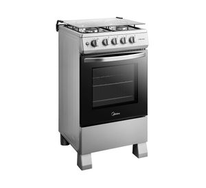 Cocina MFO-MG20TCSSL 4 quemadores gas licuado/natural silver