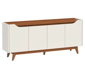 Buffet Pulse off white/canela 77.9x180.1x40 cm
