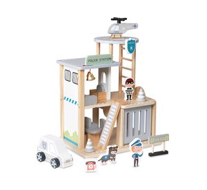 Juguete Estación de Policía multicolor 30x35x22 cm