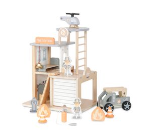 Jueguete Estación de Bomberos multicolor 36x30x22 cm