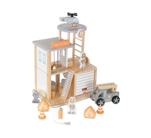 Jueguete Estación de Bomberos multicolor 36x30x22 cm