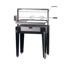 Pack parrilla a carbón Maiten negro/inox + funda + spiedo