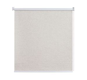 Cortina roller black out Textura lino 160x165 cm beige