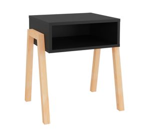 Velador Pinetti 1 espacio wengue/crudo