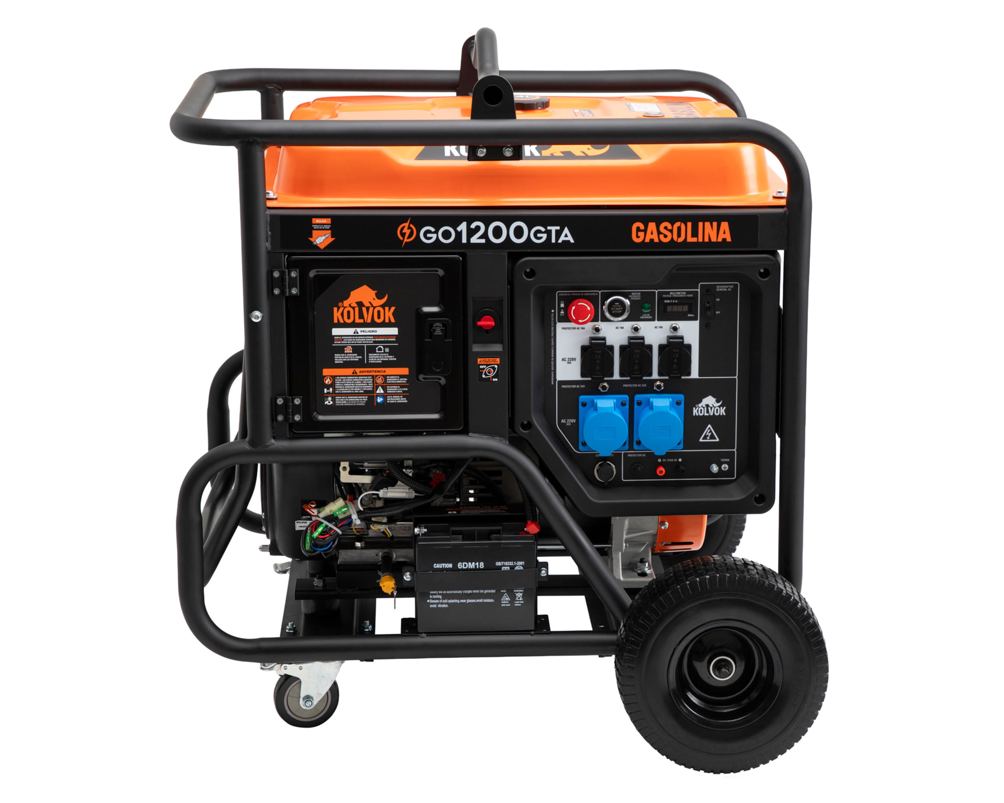 Generador a gasolina GO1200GTA 12 KVA 54L
