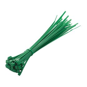 Amarra verde 4.8x200 mm 100 unidades