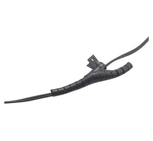 Organizador cables espiral negro 20 mm