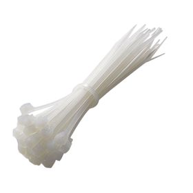 Amarra blanco 2.5x100 mm 100 unidades