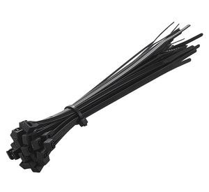 Amarra negro 3.6x150 mm 25 unidades