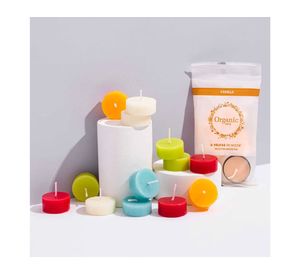 Vela Tea light vainilla 6 unidades Organic Spa