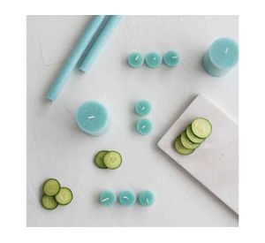 Vela Tea light sandía/pepino 6 unidades Organic Spa