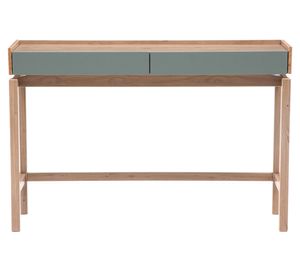 Arrimo rectangular Barcelona 80x120x35 cm verde/roble