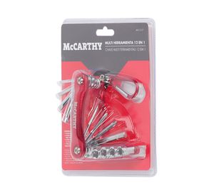 Multiherramienta tipo manopla 12 en 1