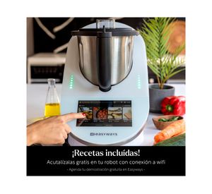 Robot de cocina Kitchen Super connect blanco 2 lt