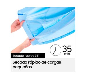 Secadora DV90CGC2A0AEZS carga frontal 9 kg blanco