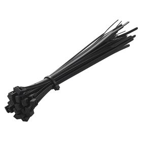 Amarra negro 3.6x250 mm 10 unidades