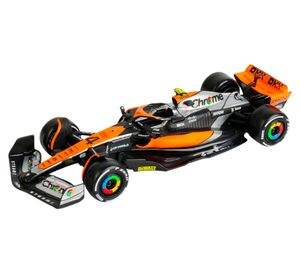 Auto de colección MC Laren 4 naranjo