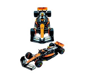 Auto de colección MC Laren 4 naranjo