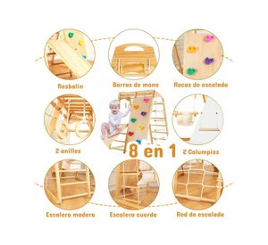 Juego escalador Montessori