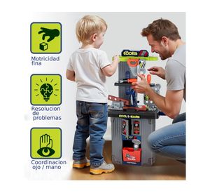 Juego maleta herramientas infantil