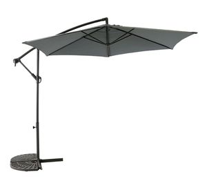 Sombrilla lateral 3 m gris Outzen