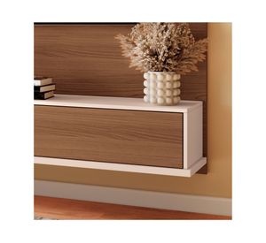 Home TV aéreo 70" Max castaño/off white