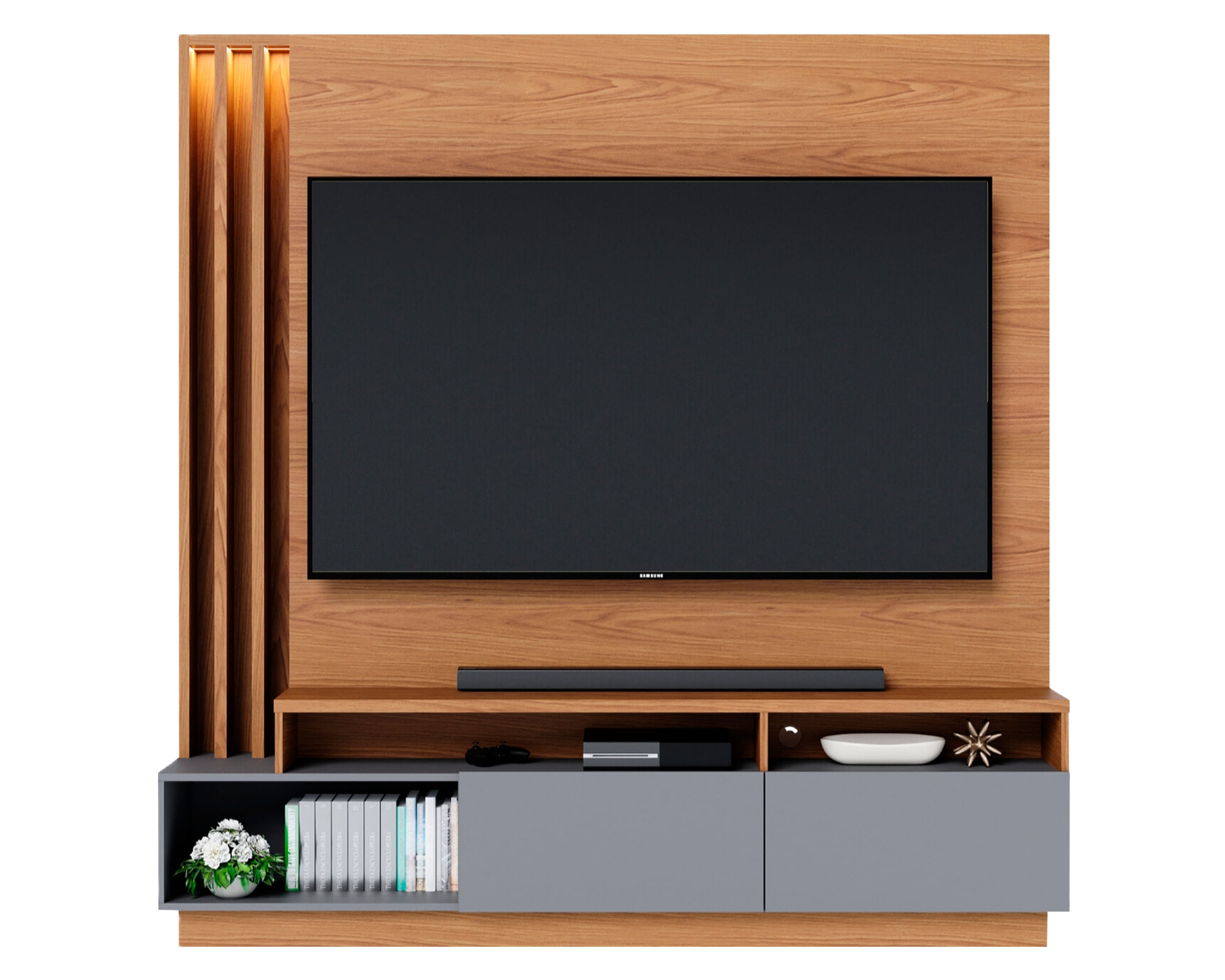 Onessta Home TV 65" Humaita café/gris