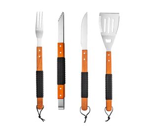 Set accesorios parrilla 4 piezas