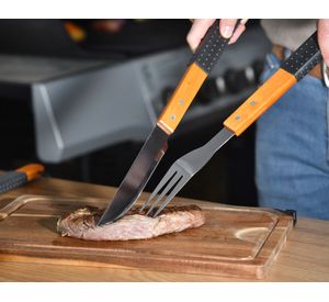 Set accesorios parrilla 4 piezas