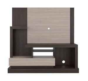 Centro de entretenimiento 55" Alcaceres nogal/miel