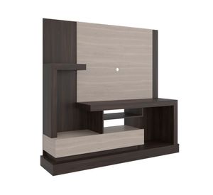 Centro de entretenimiento 55" Alcaceres nogal/miel