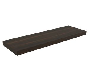 Repisa flotante Wall habano 3.8x80x25 cm