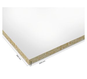 Melamina MDP 15 mm 183x250 cm blanco