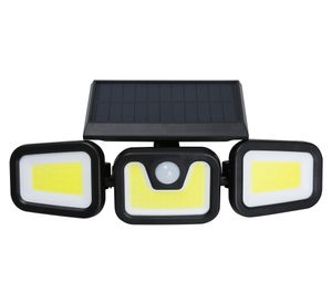 Proyector solar LED 15W negro