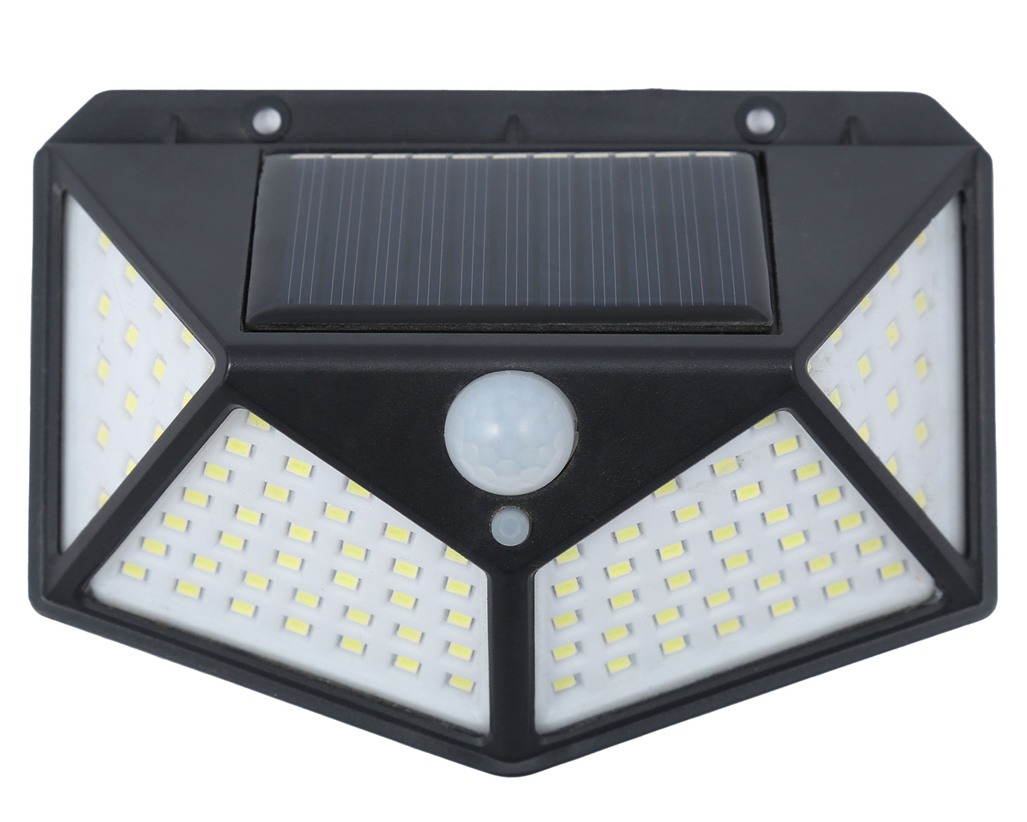 Aplique solar negro