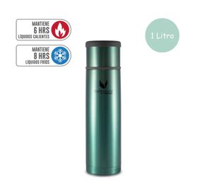 Termo para agua Everynight glacier 1 lt