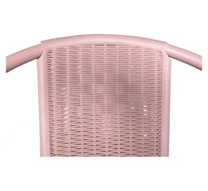 Silla caño rosa