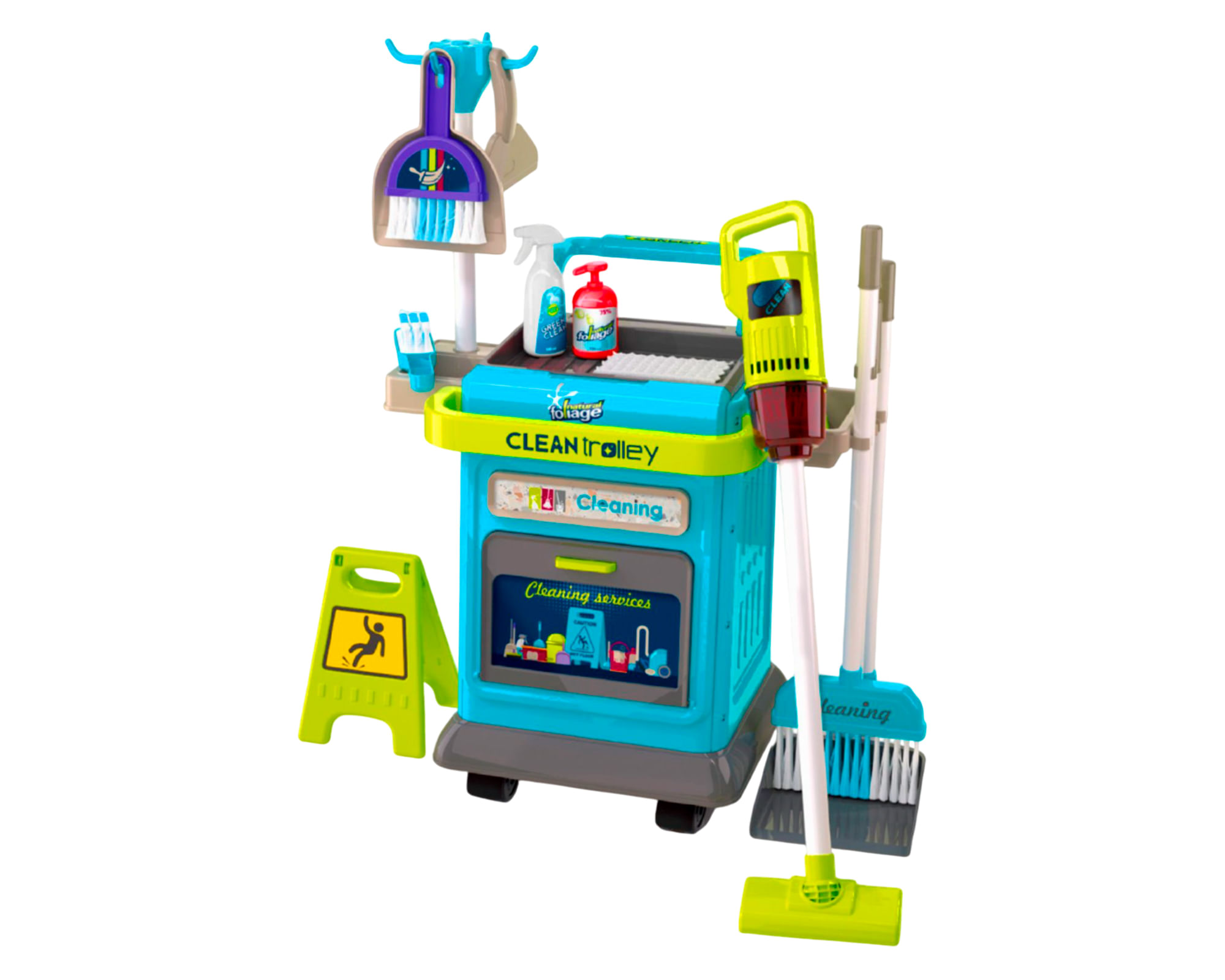 Kidscool Juego infantil carro limpieza 62.5x50x34 cm
